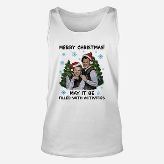Merry Christmas May It Be Filled With Activities Step Brothers Shirt Unisex Tank Top - Seseable