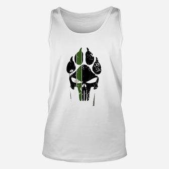 Military Working Dog K9 Soldier Dog Combat Soldier Unisex Tank Top - Seseable