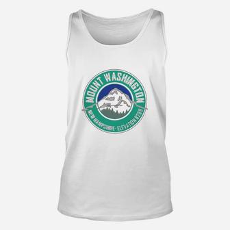 Mount Washington New Hampshire Mountain Climbing Hiking Explore Teal Graphic Tshirt Christmas Ugly Sweater Unisex Tank Top - Seseable