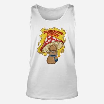 Mushroom Daddy, best christmas gifts for dad Unisex Tank Top - Seseable