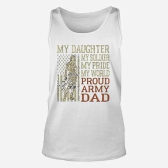 My Daughter My Soldier Hero Proud Army Dad Unisex Tank Top - Seseable