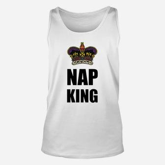 Nap King Unisex Tank Top - Seseable