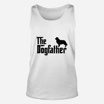 Newfoundland Dogfather, best christmas gifts for dad Unisex Tank Top - Seseable