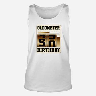 Oldometer 4950 Shirt 50 Oldometer Shirt Fathers Day Gift Premium Unisex Tank Top - Seseable