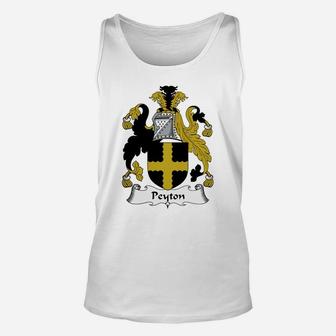 Peyton Family Crest British Family Crests Unisex Tank Top - Seseable