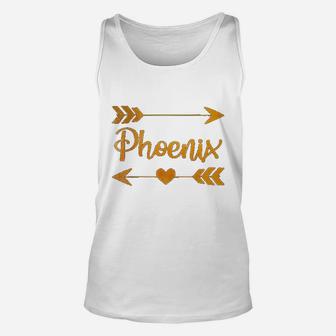 Phoenix Az Arizona Funny City Home Roots Usa Women Gift Unisex Tank Top - Seseable