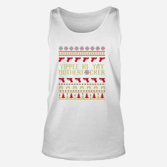 Poster Foundry Yippee Ki Yay Mfer Christmas Unisex Tank Top - Seseable