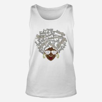 Powerful Roots Black History Month African I Love My Roots Unisex Tank Top - Seseable