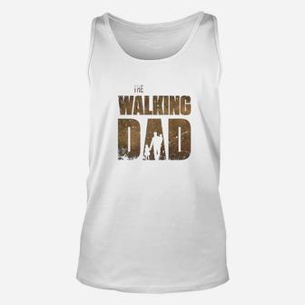 Premium Walking Dad Fathers Day Gift Funny Dad Unisex Tank Top - Seseable