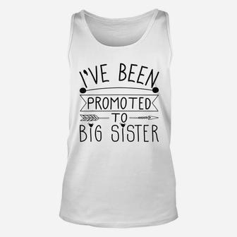 Promoted To Big Sister Gift For Sisters Unisex Tank Top - Seseable