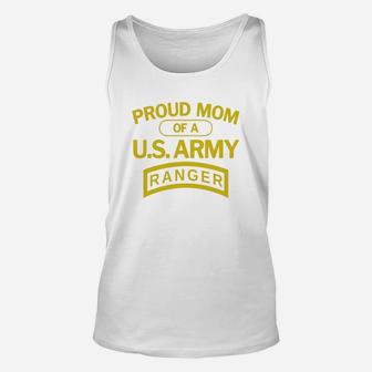 Proud Mom Of A Us Army Ranger Happy Mothers Day Gift Unisex Tank Top - Seseable