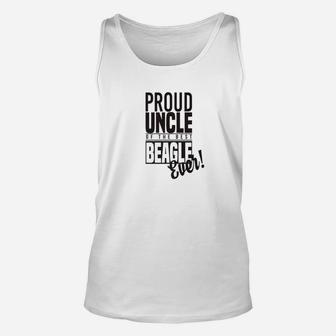 Proud Uncle Of The Best Beagle Ever Dog Unisex Tank Top - Seseable