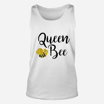 Queen Bee Fun Beehive Cute Beekeeping Gift Unisex Tank Top - Seseable