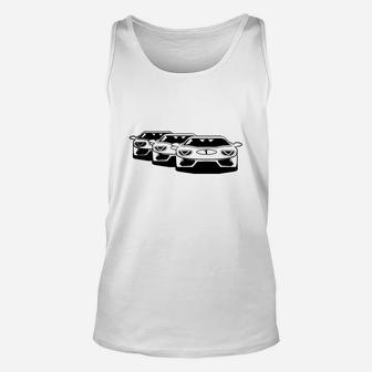 Race Car Sports Car Art T-shirts Unisex Tank Top - Seseable
