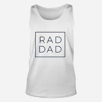 Rad Dad Boxed Fathers Day Present For Dad Or Grandpa Unisex Tank Top - Seseable