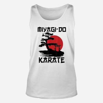Retro Vintage Miyagi Do Karate Life Bonsai Tree Martial Arts Unisex Tank Top - Seseable