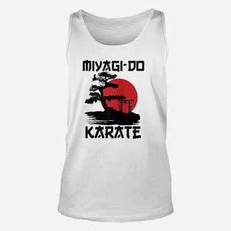 Retro Vintage Miyagi Do Karate Life Bonsai Tree Martial Arts Unisex Tank Top - Seseable