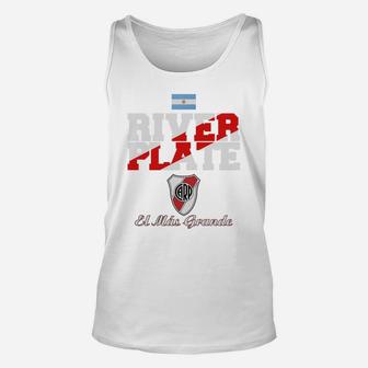 River Plate Buenos Aires Argentina Tshirt Unisex Tank Top - Seseable