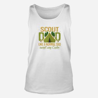 Scout Dad Cub Leader Boy Camping Scouting Gift Men Unisex Tank Top - Seseable