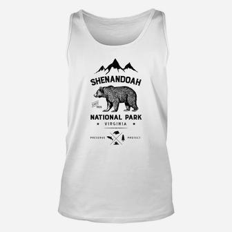 Shenandoah National Park Bear Virginia Vintage Gifts Unisex Tank Top - Seseable