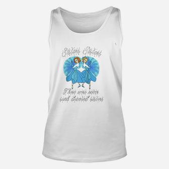 Sisters Sisters There Were Never Such Devoted Sisters Unisex Tank Top - Seseable