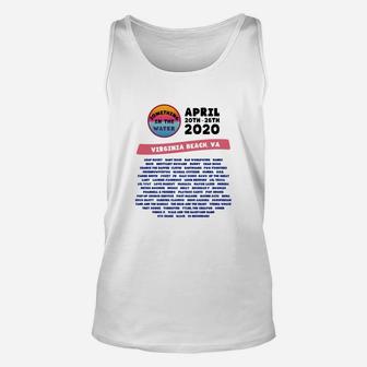 Something In The Water Virgina Beach 2020 Lineup T-shirt Unisex Tank Top - Seseable