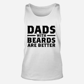 St Patricks Dads With Beards Are Better Unisex Tank Top - Seseable