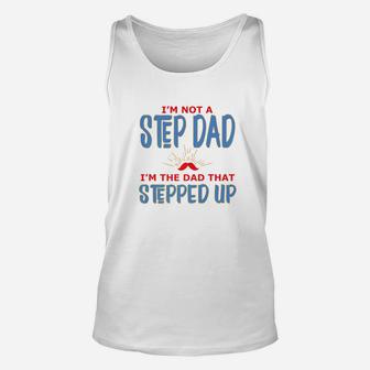 Stepdad Gift From Daughter Wedding Fathers Day Shirt Stepson Unisex Tank Top - Seseable