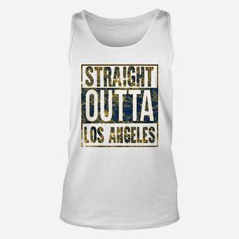 Straight Outta Los Angeles Hometown Pride Unisex Tank Top - Seseable