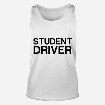 Student Driver Unisex Tank Top - Seseable