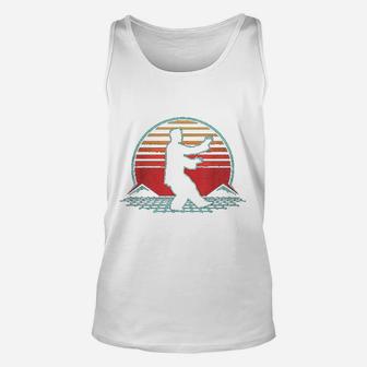 Tai Chi Retro Vintage 80s Style Martial Arts Gift Unisex Tank Top - Seseable