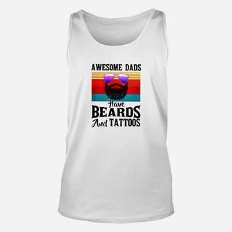 Tattoo Awesome Dads Classic Unisex Tank Top - Seseable