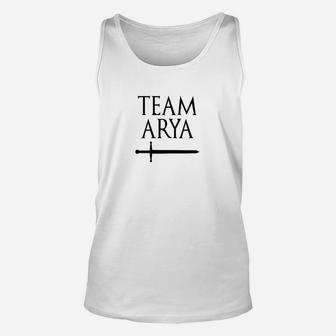 TEAM ARYA Fan Unisex TankTop Unisex, Weiß mit Aufdruck - Seseable
