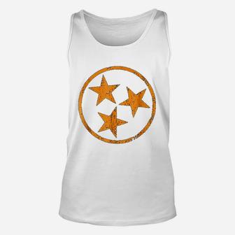 Tennessee Flag Vintage Grunge Distressed Graphic Unisex Tank Top - Seseable