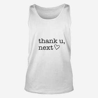 Thank U Next Funny Boyfriend Thank You, best friend gifts Unisex Tank Top - Seseable
