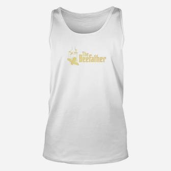 The Bee Father Funny Beekeeper Beekeeping Gift Unisex Tank Top - Seseable