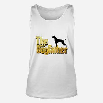 The Dog Father, dad birthday gifts Unisex Tank Top - Seseable