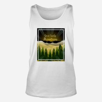 The Great Smoky Mountains Unisex Tank Top - Seseable