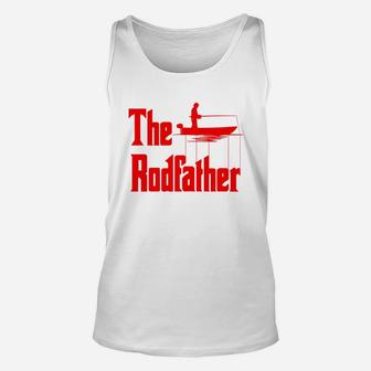 The Rodfather Funny Fishing For Fisherman Unisex Tank Top - Seseable