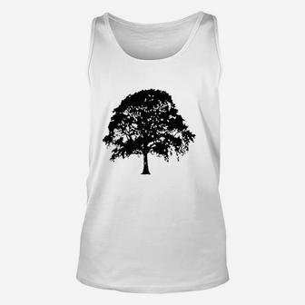 The Spunky Stork Father And Daughter Son Oak Tree Acorn Daddy And Me Matching Unisex Tank Top - Seseable