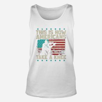 This Is How American Take A Knee Veteran Army Unisex Tank Top - Seseable