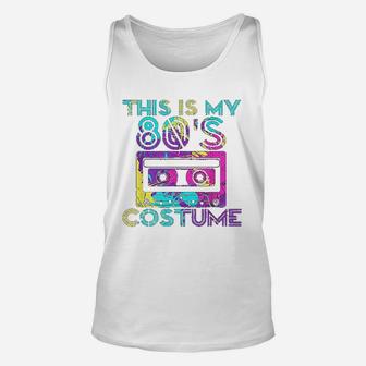 This Is My 80s Costume 80's Party Cassette Tape Unisex Tank Top - Seseable