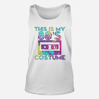 This Is My 80s Costume 80s Party Cassette Tape Unisex Tank Top - Seseable