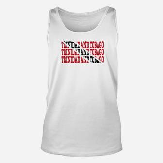 Trinidad And Tobago Trinidadian Flag Sports Lovers Unisex Tank Top - Seseable