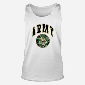 United States Army Army Crest Patriotic Unisex Tank Top - Seseable