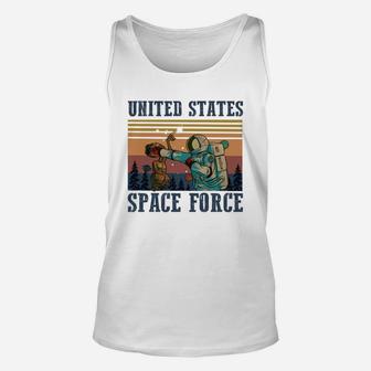 United States Space Force Vintage Shirt Unisex Tank Top - Seseable