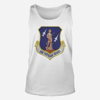Us Air National Guard Military Unisex Tank Top - Seseable