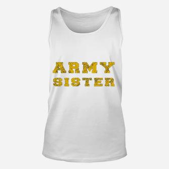 Us Army Proud Army Sister Unisex Tank Top - Seseable