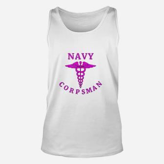 Us Navy Corpsman Girls Are Corpsman Unisex Tank Top - Seseable