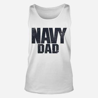 Us Navy Dad For Fathers Day, best christmas gifts for dad Unisex Tank Top - Seseable